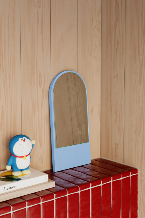 Objekte unserer Tage Friedrich mini spiegel Sky Blue