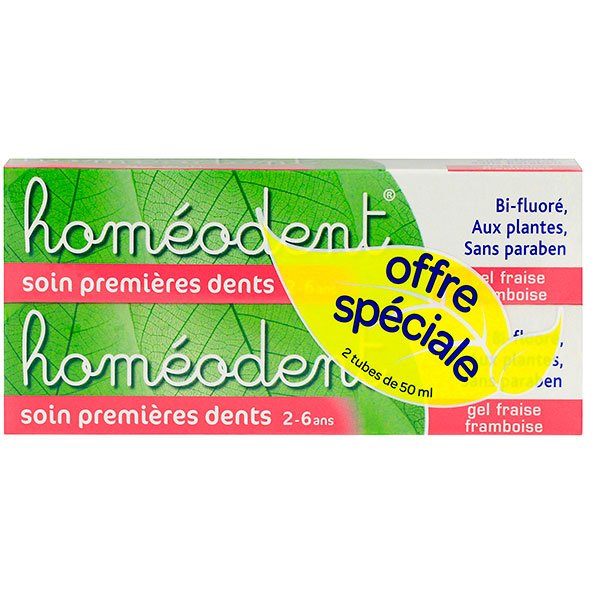 Dentifrice spécial premières dents 2x50ml