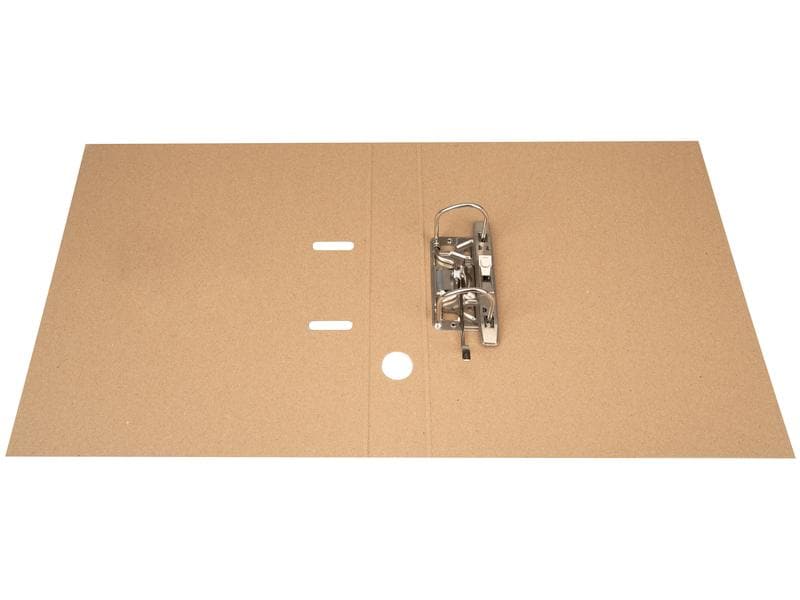 Biella Ordner Minimal Design A4 4 cm, Braun Biella Ordner mit Uni Design für kreative Zwecke