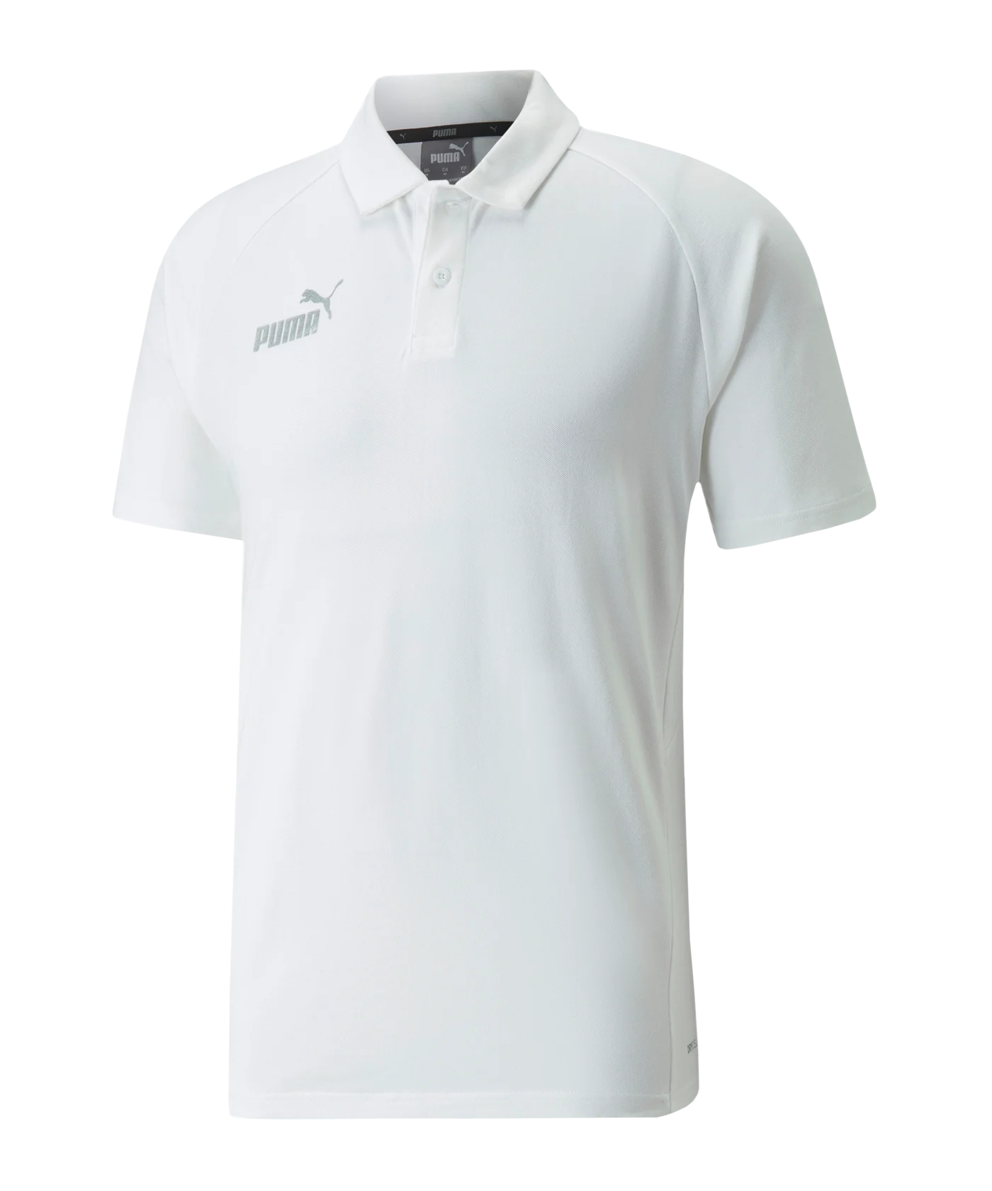 PUMA teamFINAL Casuals Poloshirt Weiss F04