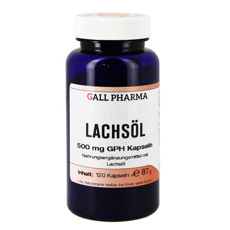 Lachsöl 500 mg GPH Kapseln, 120 St