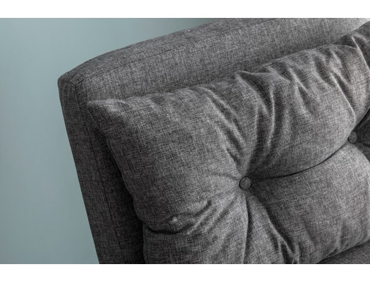 CONCEPT1 - Fauteuil convertible Sando Single gris clair 67 x 78 x h78