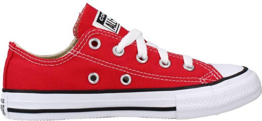 Converse Ctas Ox Schoenen Rood Maat: 42.5 Canvas Foot Locker