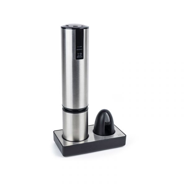 Peugeot Saveurs Saca-rolhas Elétrico Recarregável Lithium-ion - Elis Touch Inox - PG200954