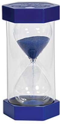 TickiT 92046 Mega Sand Timer, 150 mm Diameter, Blue 5 Mins, 9511