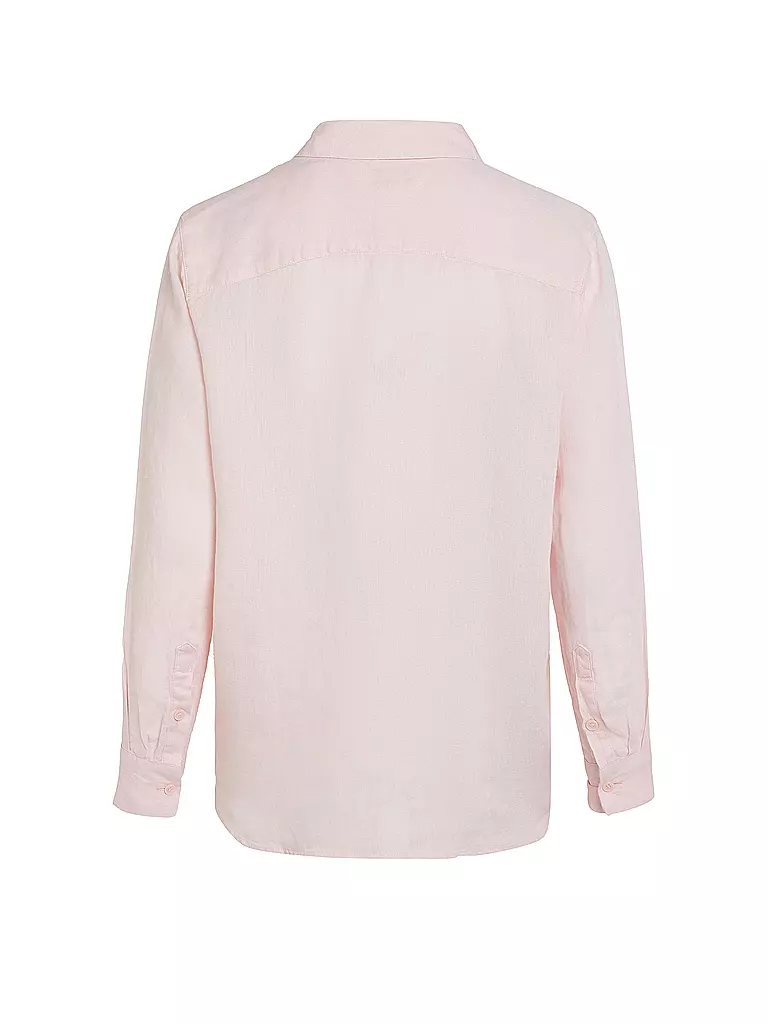 TOMMY HILFIGER Leinenbluse rosa