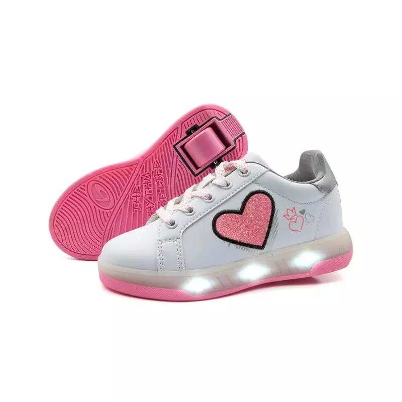 Chaussures à roulettes BREEZY ROLLERS Light Heart Pink