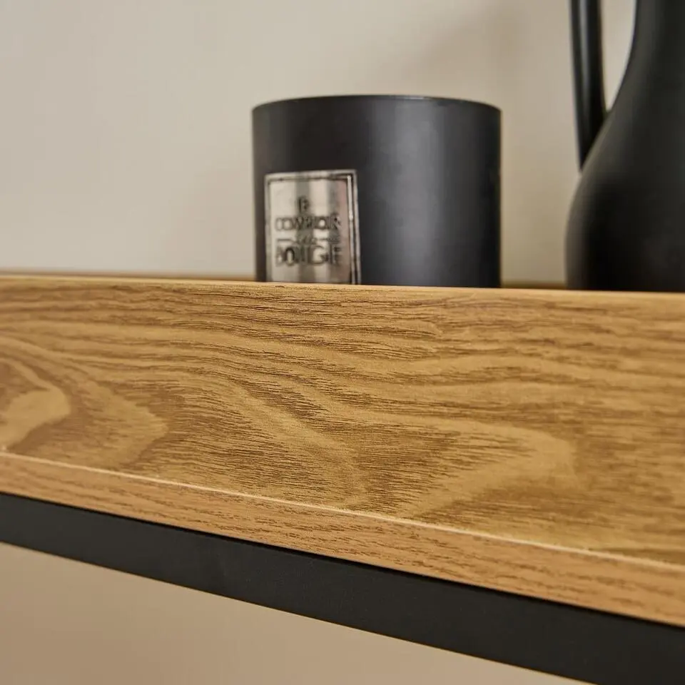 CALICOSY - Sidetable JESSIE - Licht hout - 90x100x30 cm