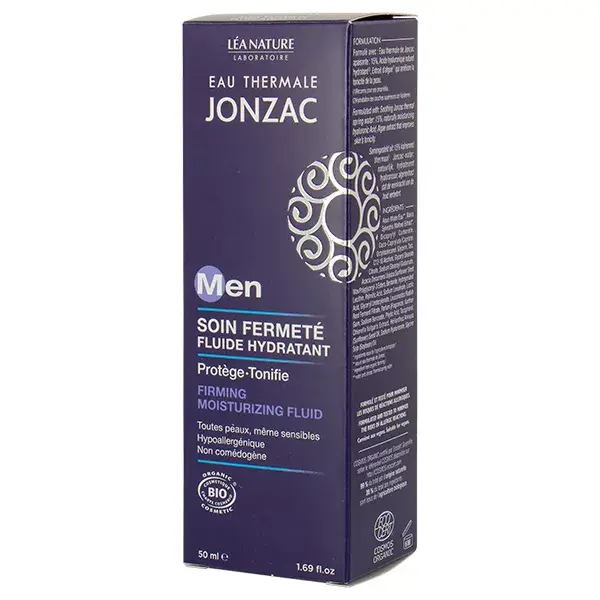 Jonzac Thermal Water Men Firming Care Fluido Hidratante Orgânico 50ml