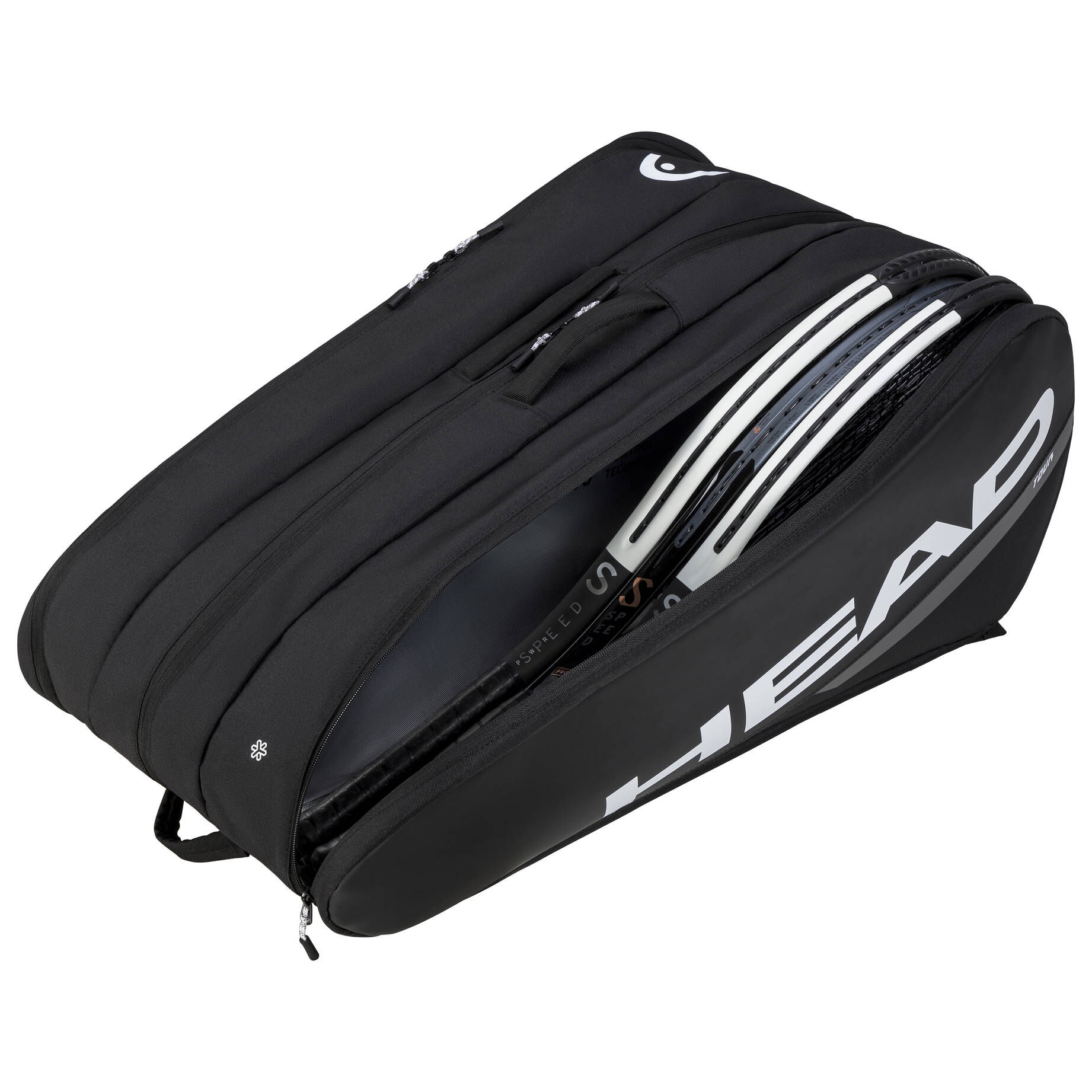 Head| Schlägertasche TOUR RACQUET BAG XL BKWH