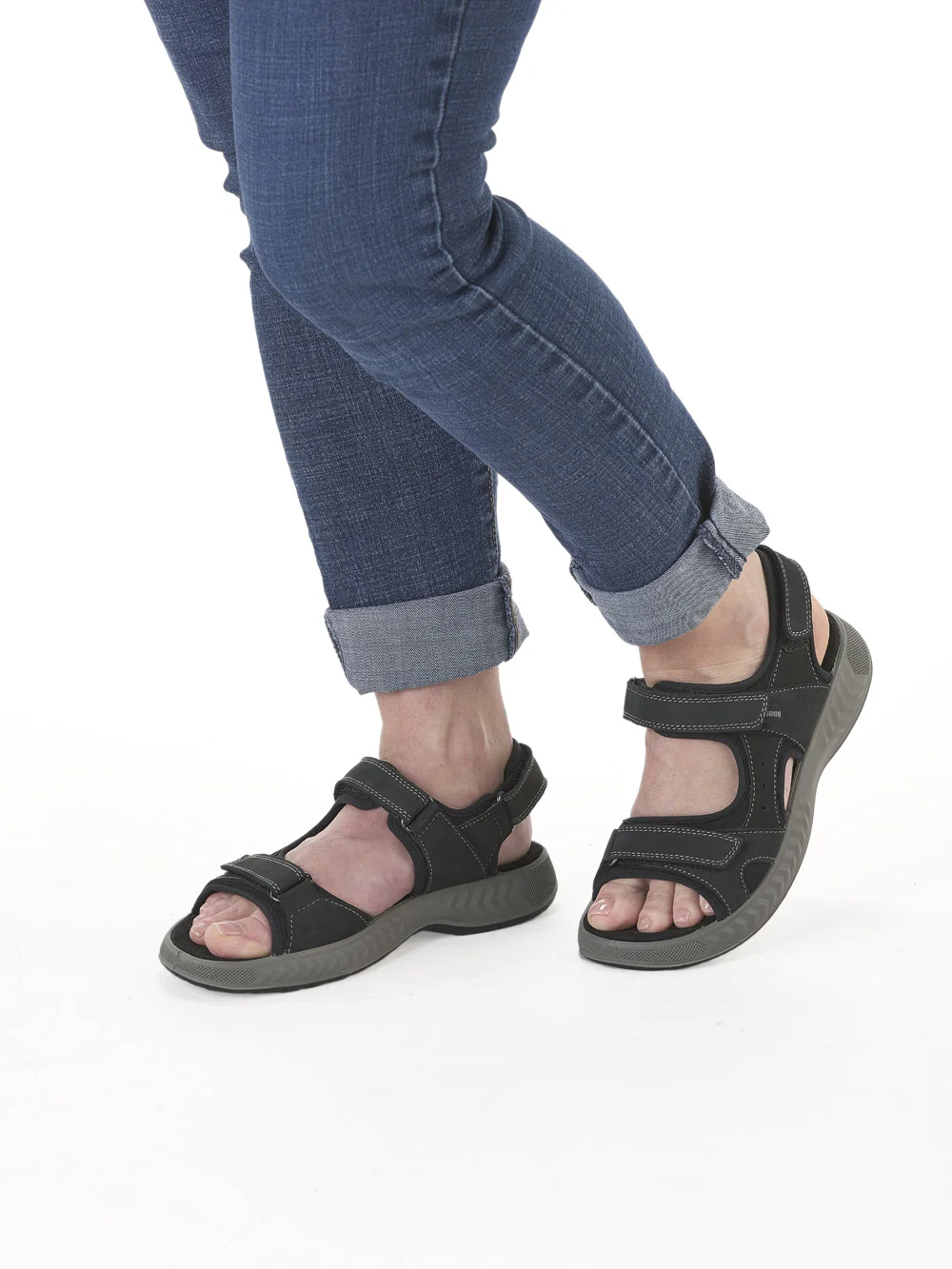 Sandale Avio schwarz
