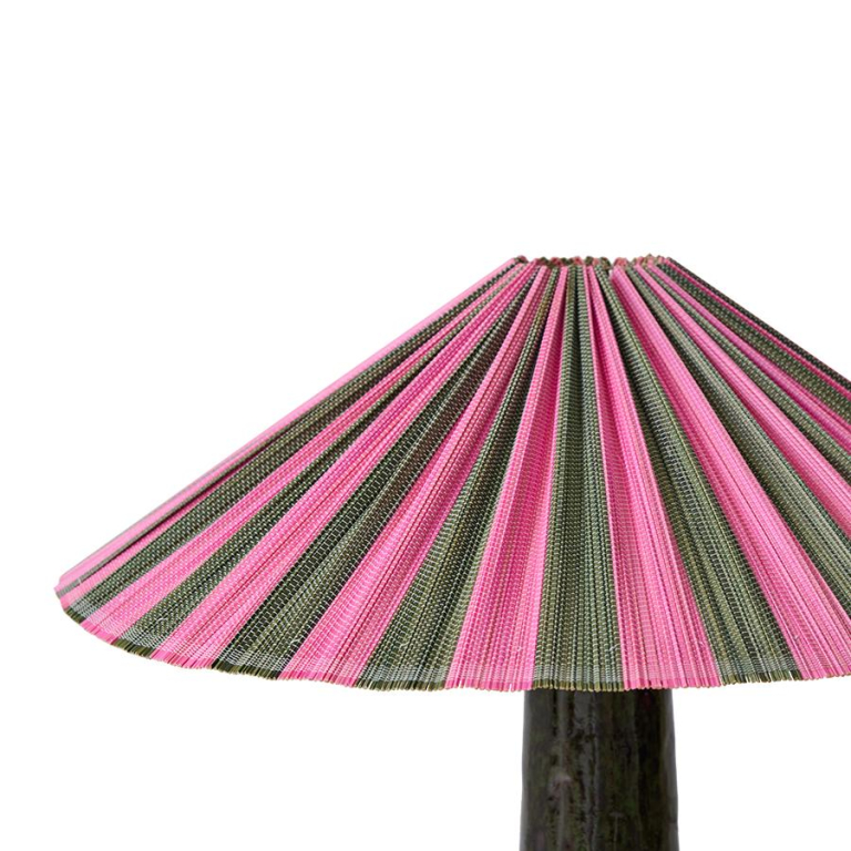 HKliving Plisse lampenkap Shade Camellia