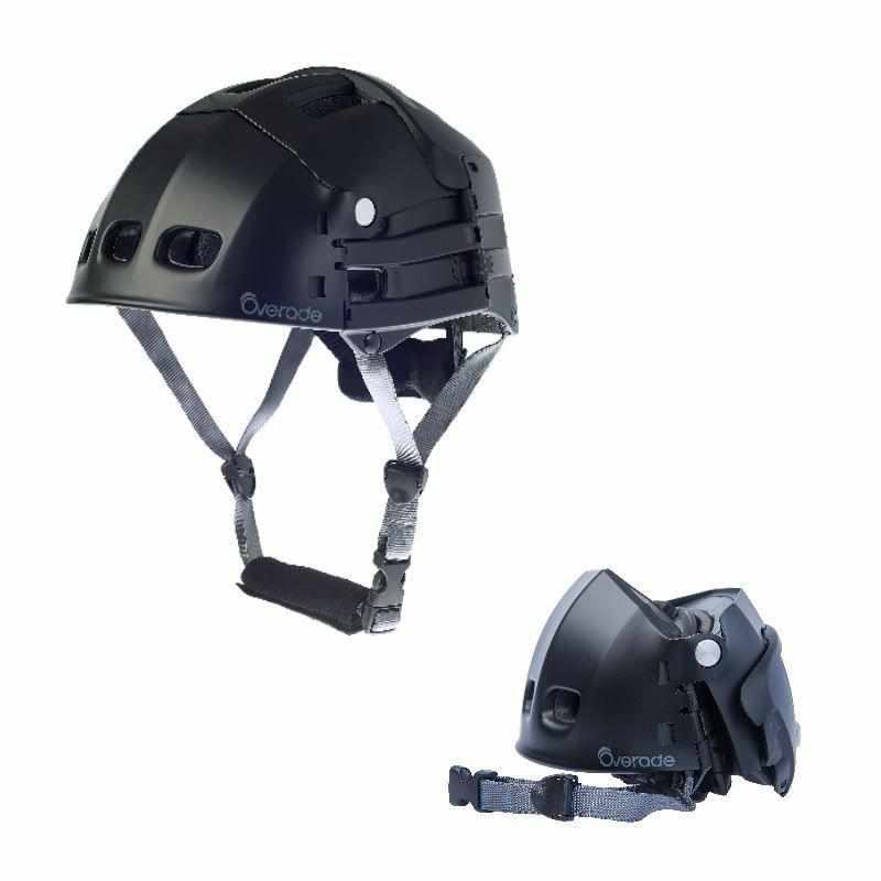 Casque Vélo Pliant Overade Plixi Fit Noir