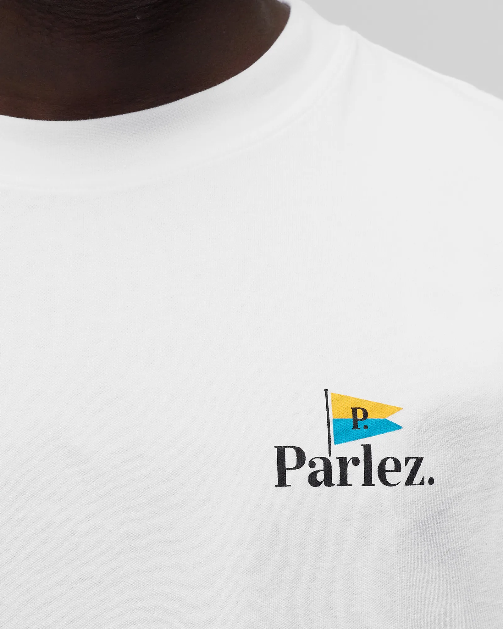 Parlez Hunter Tee White