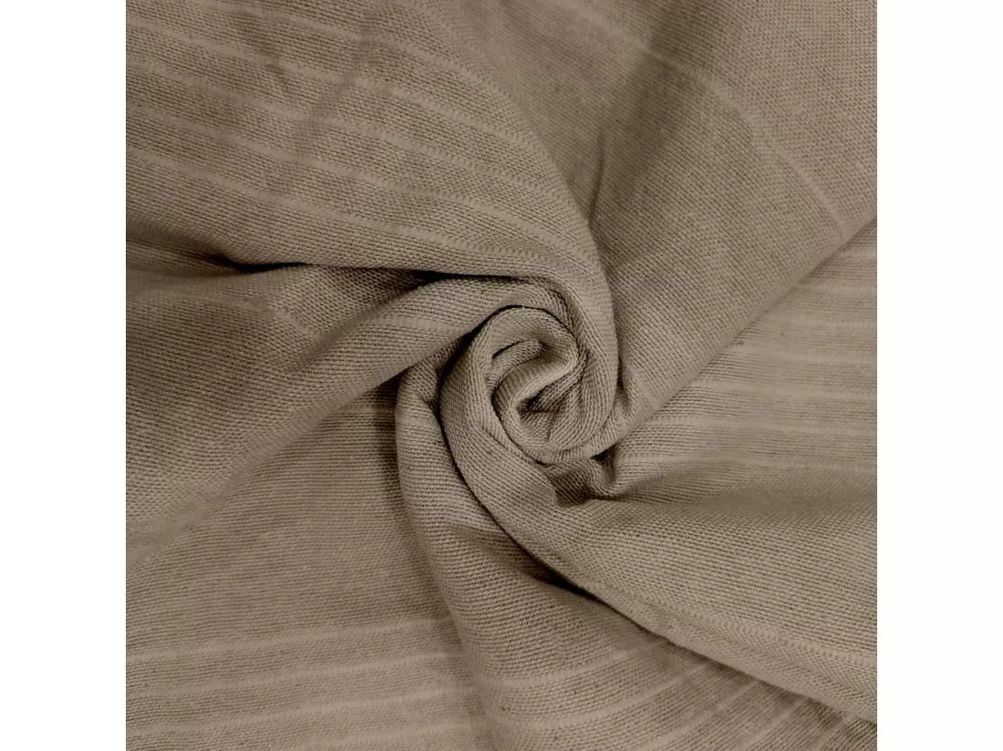 Jeté de lit Adèle taupe 240x220 cm