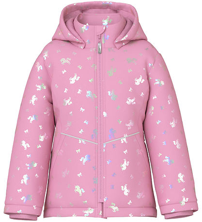 Name It Steppjacke - Noos - NmfMaxi - Moonlite Mauve/Unicorn