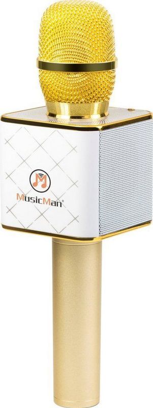 Studio - Microfoon - Goudkleur/Wit - Lithium-Polymer Accu - 2000 mAh