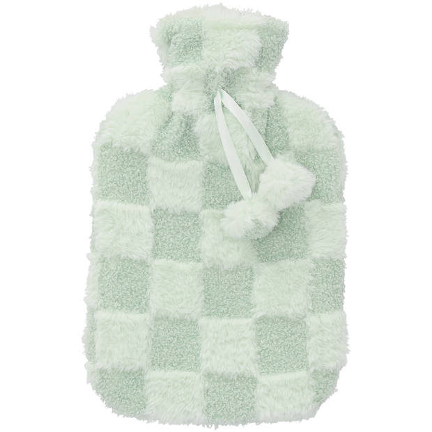 Kruik Checker met hoes - 1,9l liter - groen
