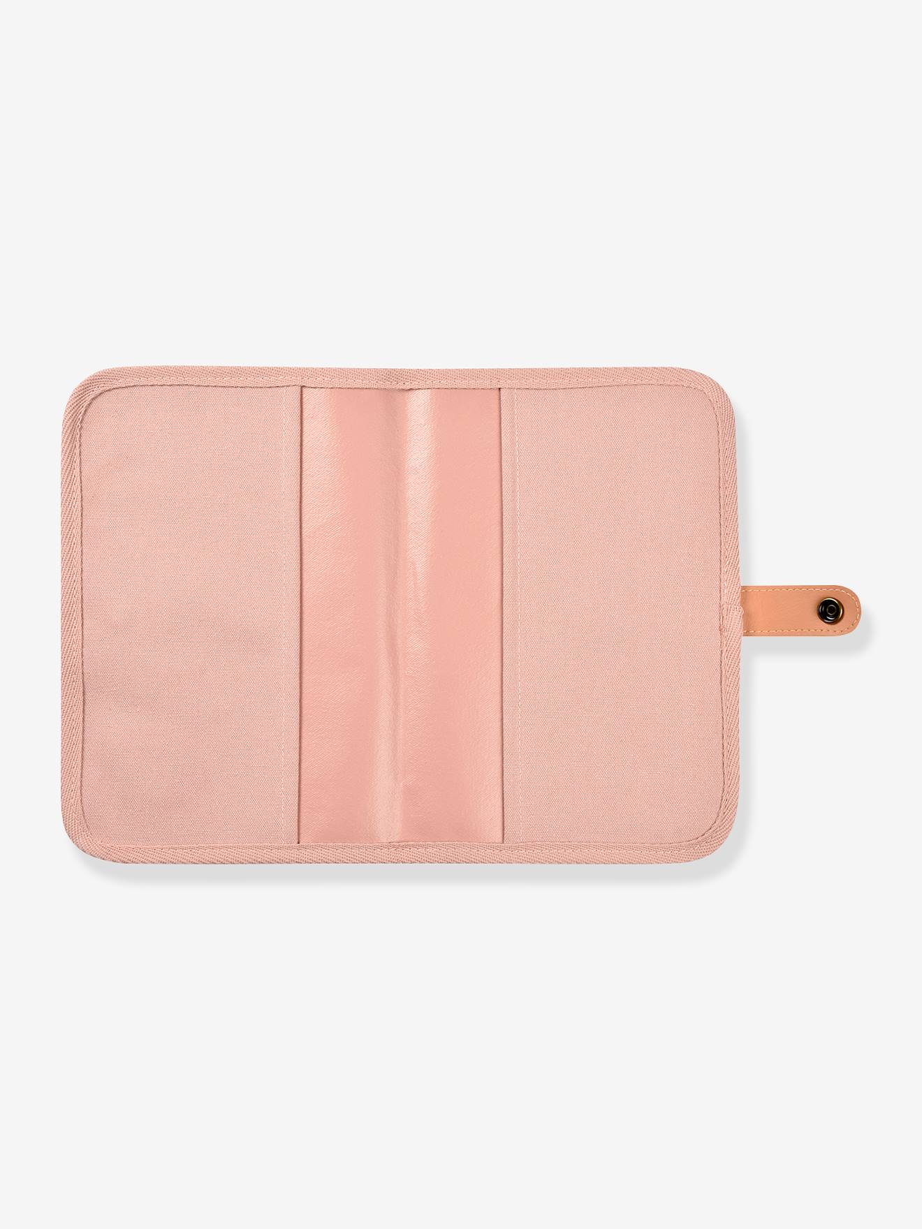 Capa rosa para cartão de saúde Medor