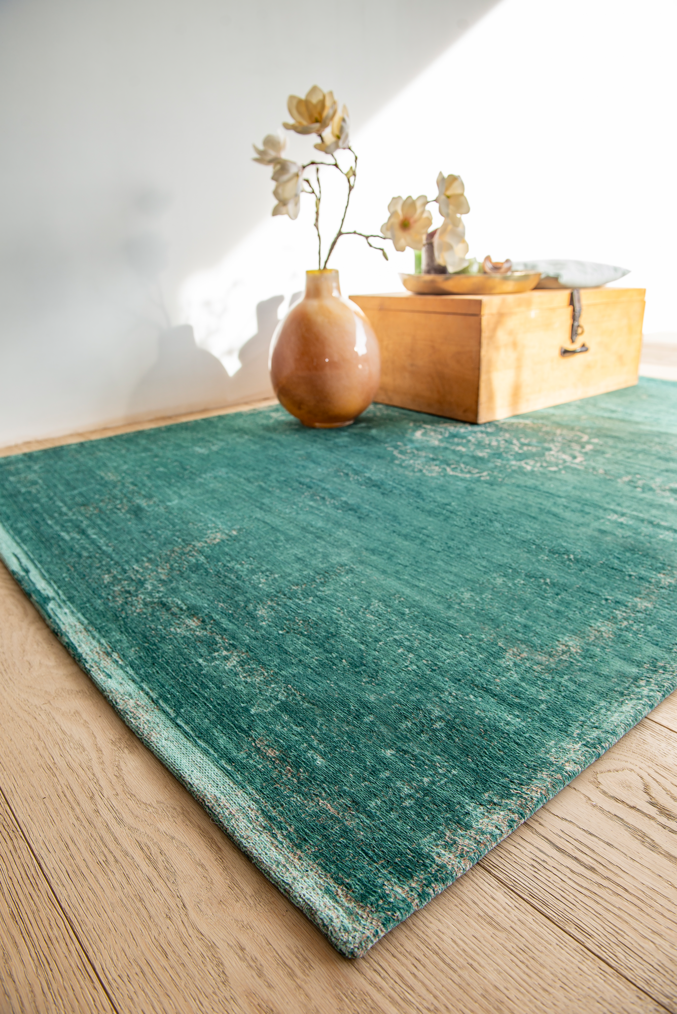 Ecorugs vloerkleed Medallion groen 200x280 cm