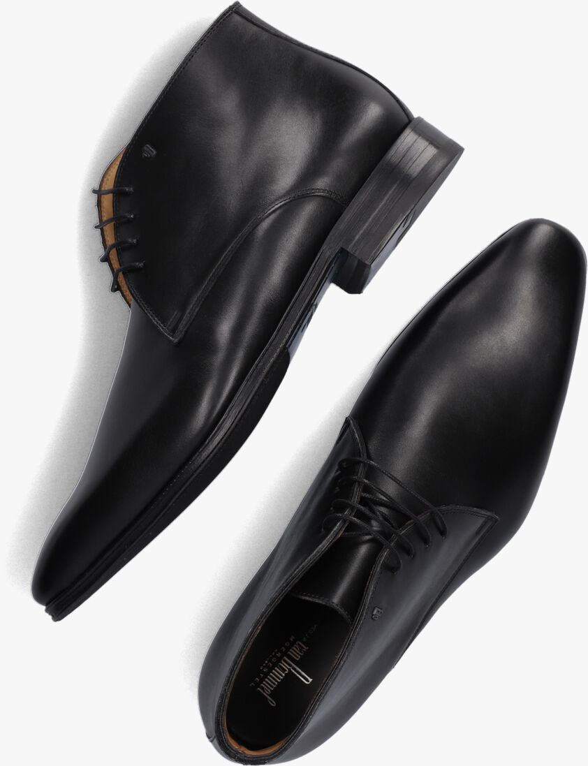 VAN BOMMEL zwarte van bommel veterschoenen sbm-50029