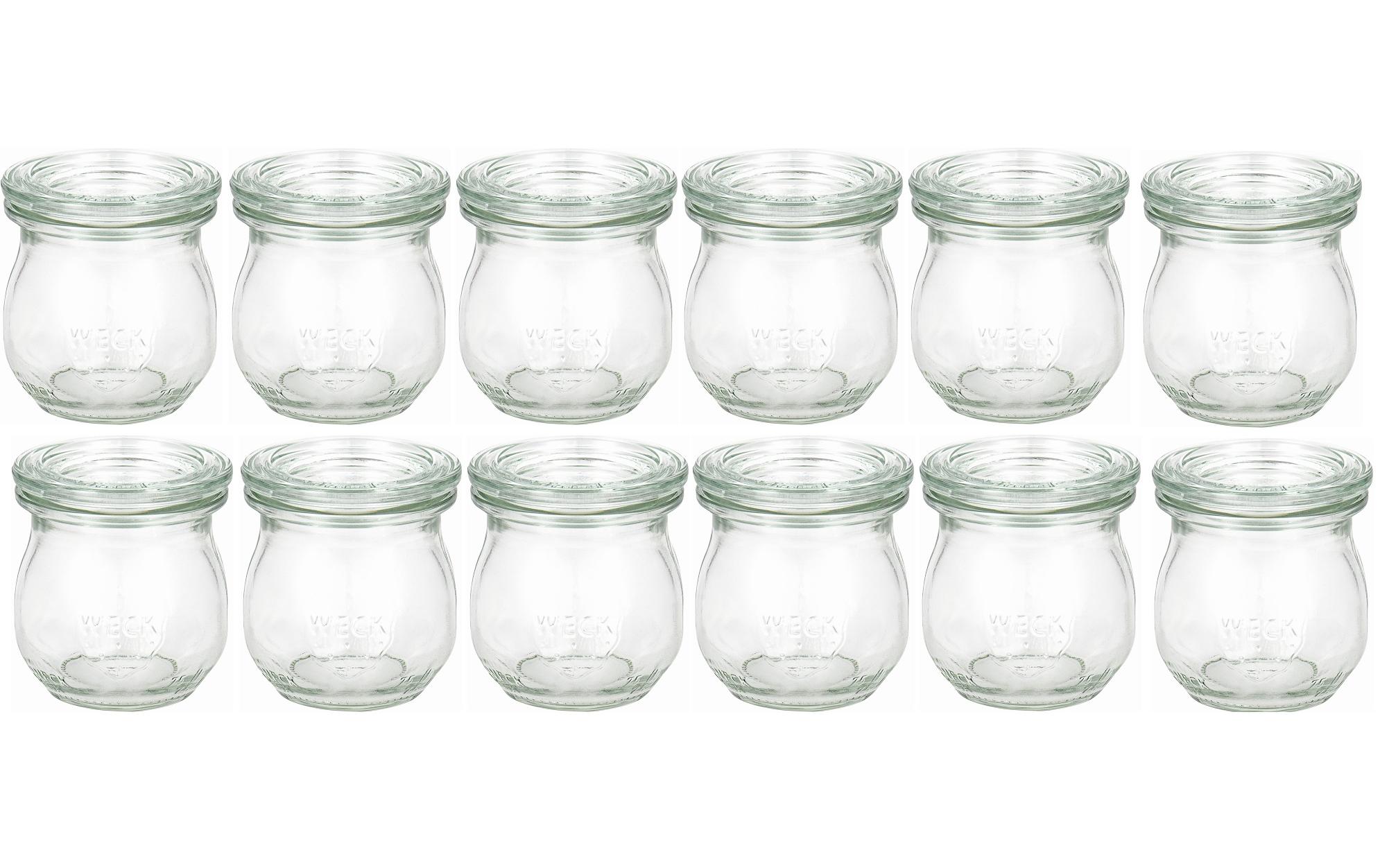 Einmachglas 75 ml, 12 StückEinmachgläser Set mit Deckel