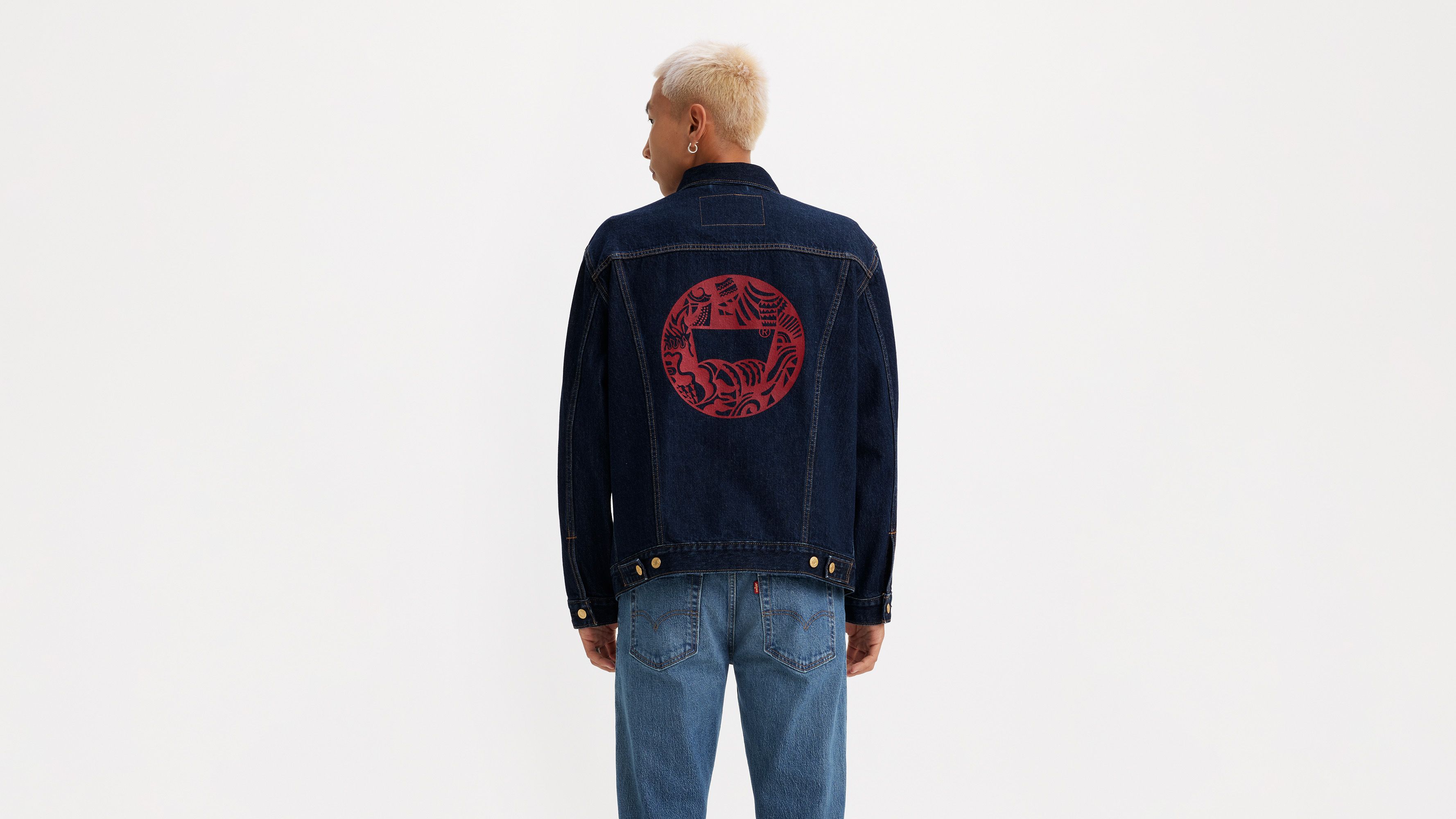 Veste Trucker Levi's® Lunar New Year - Cny New Depths - Bleu