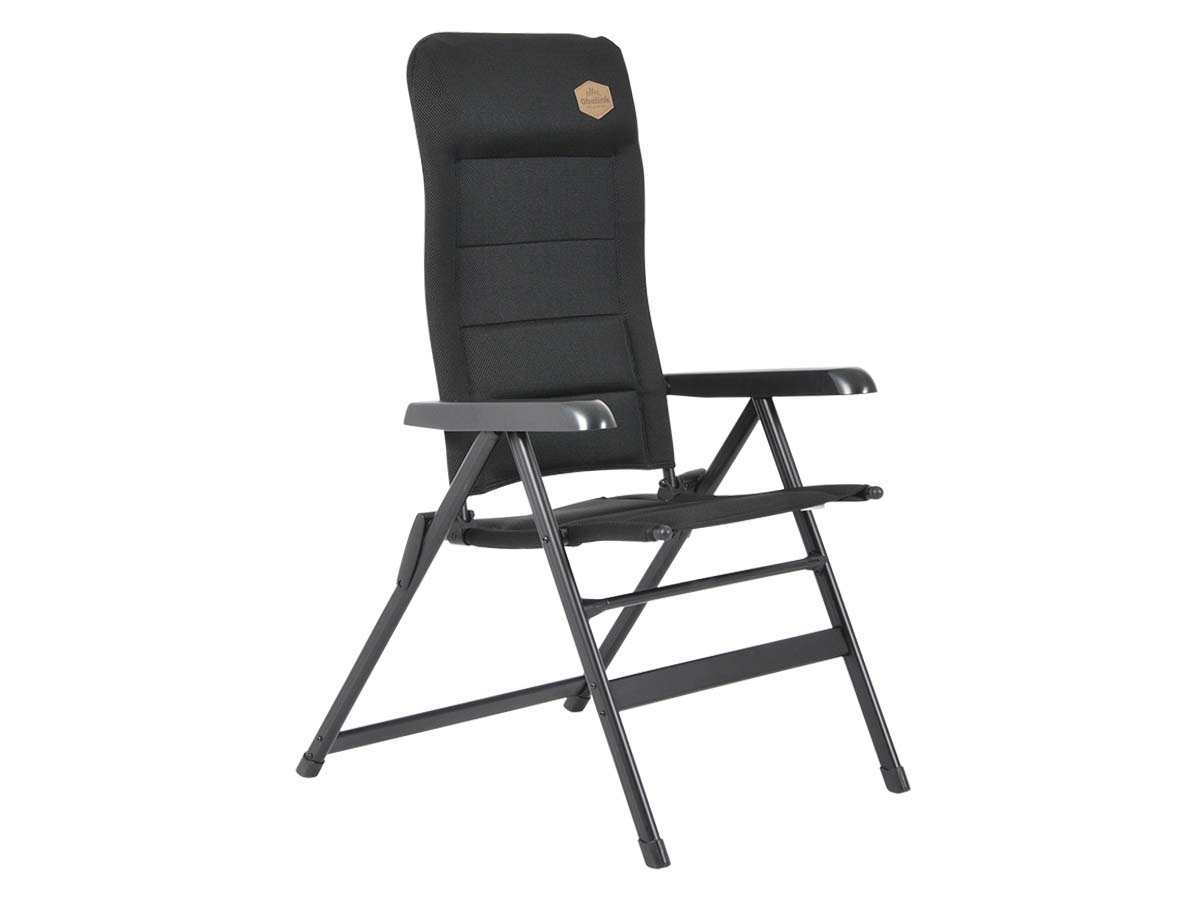 Obelink Cyprus 150 Grey en Ambassador Black tafel met standenstoelen