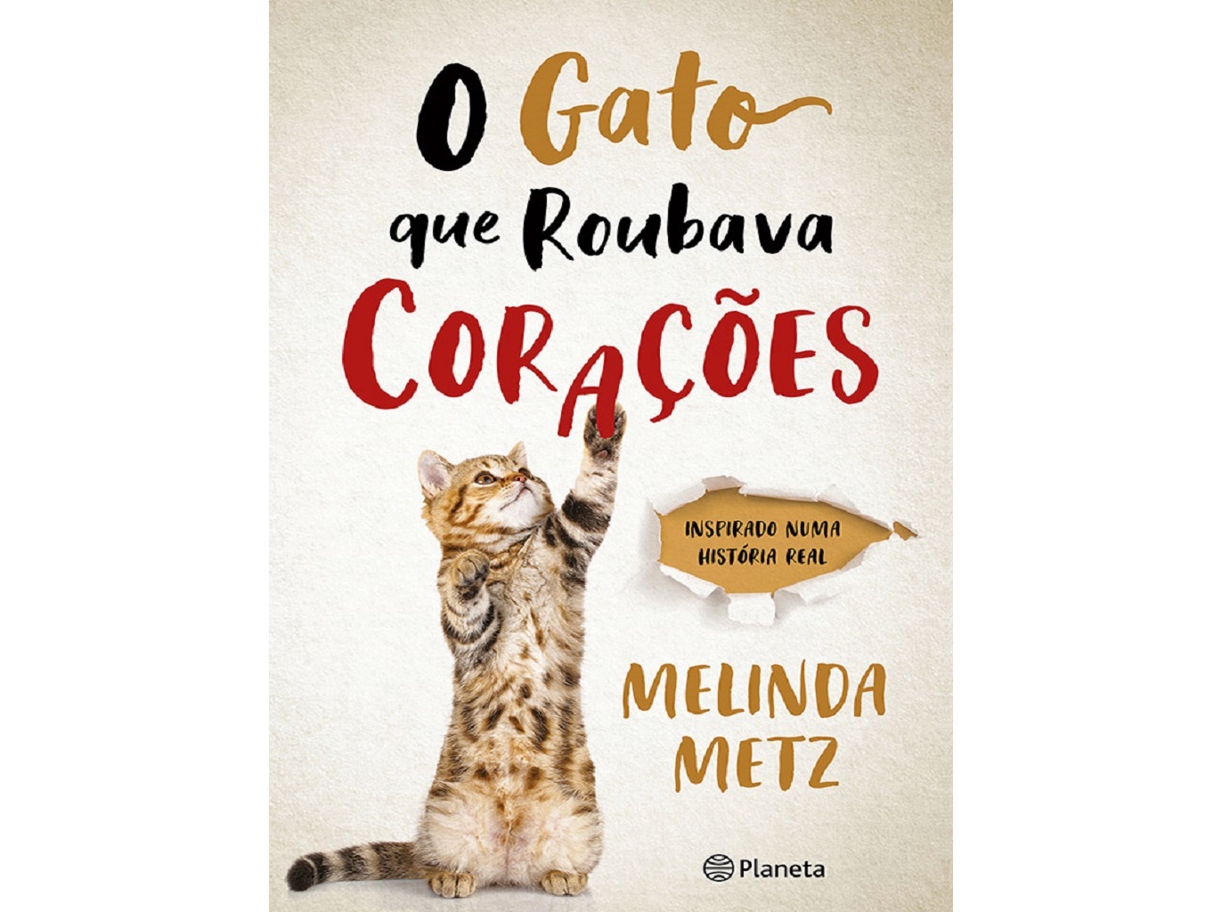 LIVRO O GATO QUE ROUBAVA CORAÇÕES - MELINDA METZ