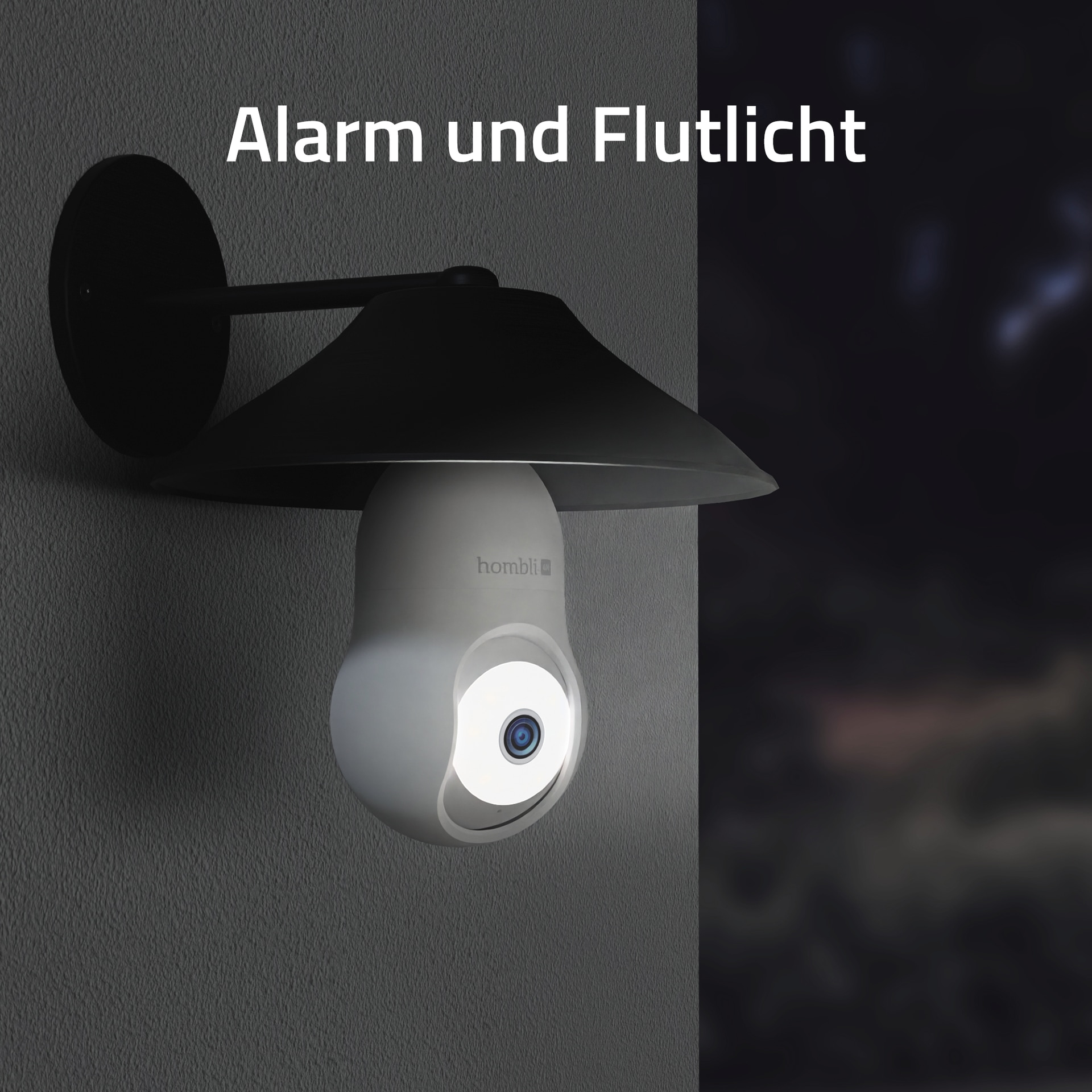 Hombli Überwachungskamera »Bulb Cam 4K« Aussenbereich