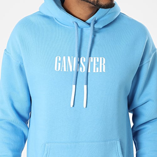Sweat Capuche Bleu Clair