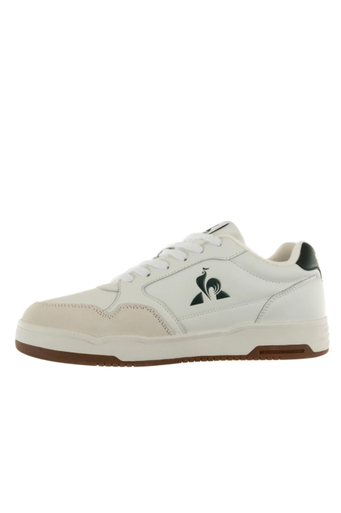 Baskets basses le coq sportif master optical white/trekking green