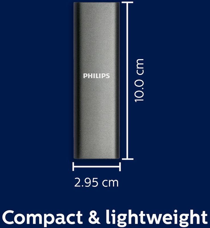 Philips Portable SSD - 1 TB - USB-C - USB 3.2 - 540MB/s