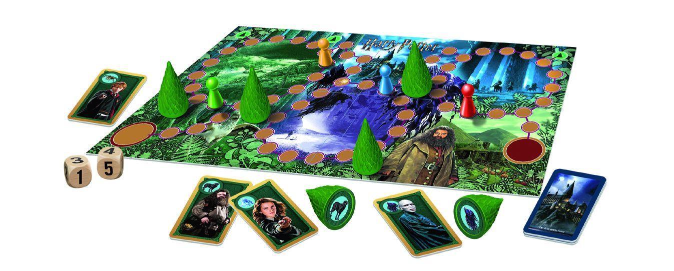 Ravensburger 20575 - Harry Potter Sagaland, Mitbringspiel für 2-4 Spieler, ab 6 Jahren, kompaktes Format, Reisespiel, Kreaturen