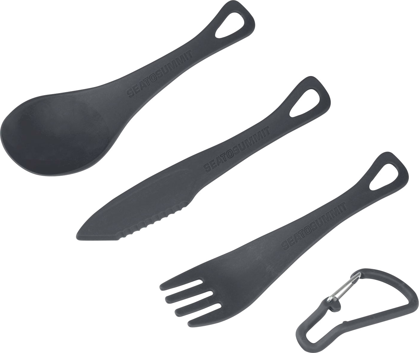 Sea to Summit Delta Cutlery Set Campingbesteck 3-tlg. grau