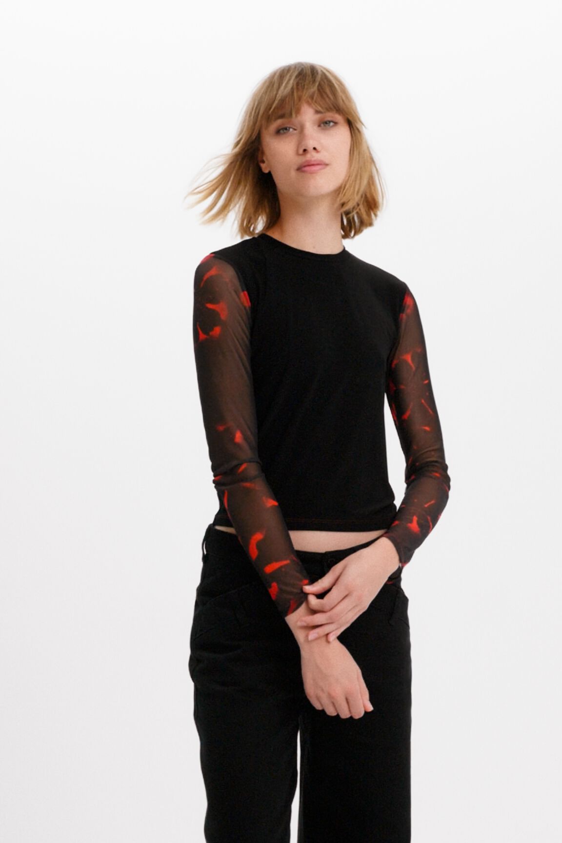 T-shirt arty combiné