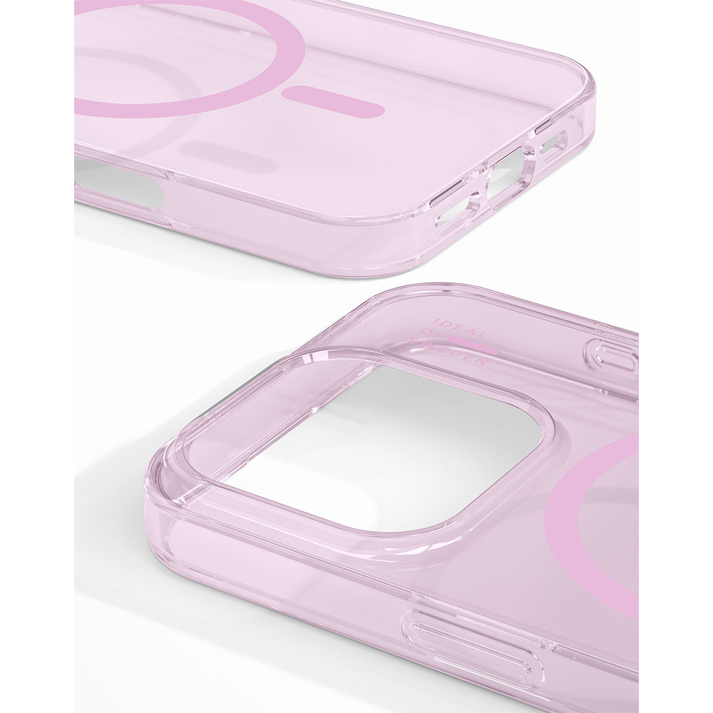 iPhone 16 Pro Max MagSafe Hardcase Hülle Clear Case Recycled (IDCLCMS-I2467P-512) - Light Pink