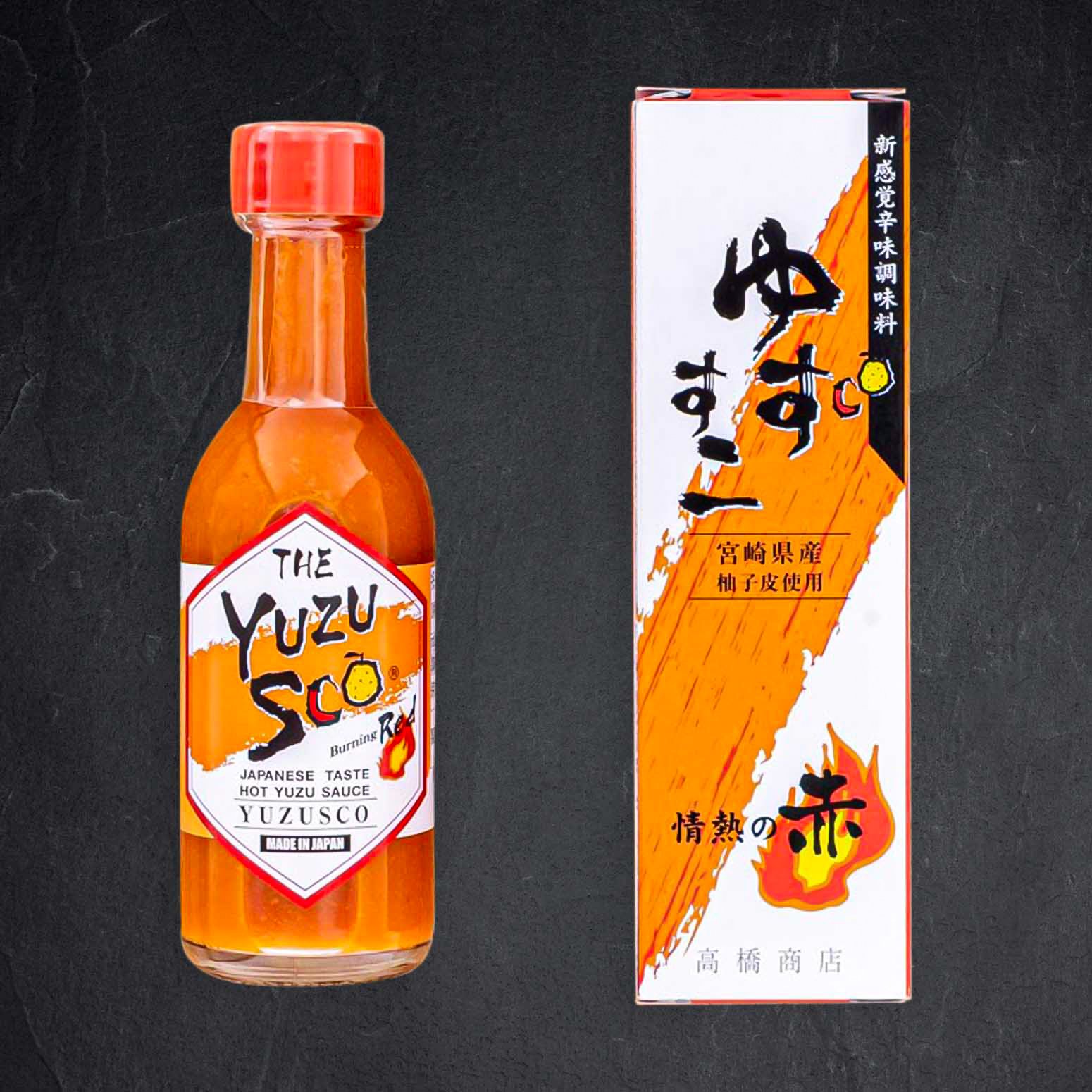 Japanische Würzsauce mit Yuzu scharf