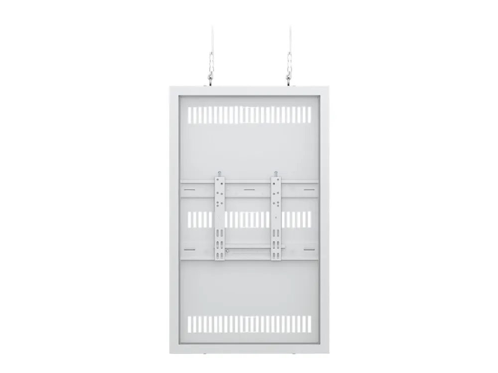 Multibrackets M Pro Series - Indelukke - for digitalt skiltepanel - ledning, small - stål - hvid - skærmstørrelse: 43