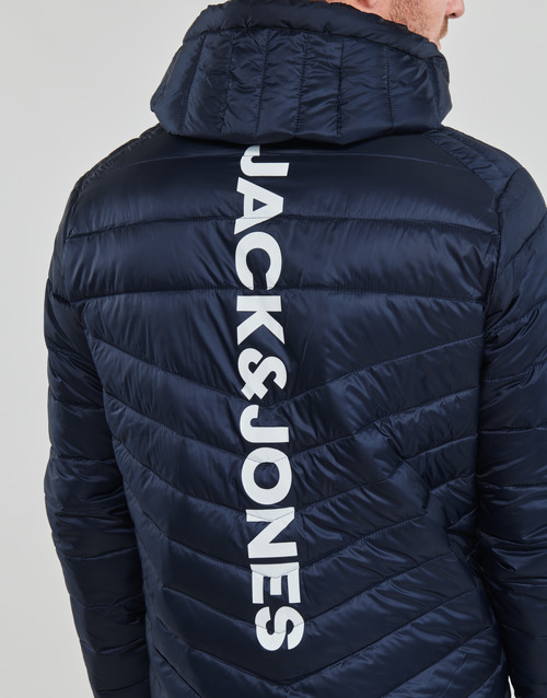 Jack & Jones - JJEHERO PUFFER HOOD - Marine