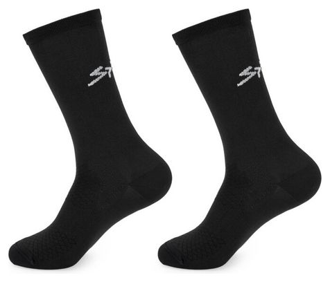 Chaussettes Unisexe Spiuk Anatomic Summer Noir (Lot de 2 Paires)