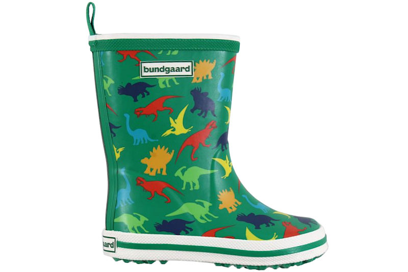 BUNDGAARD CHARLY HIGH DINO GREEN GUMMISTØVLE