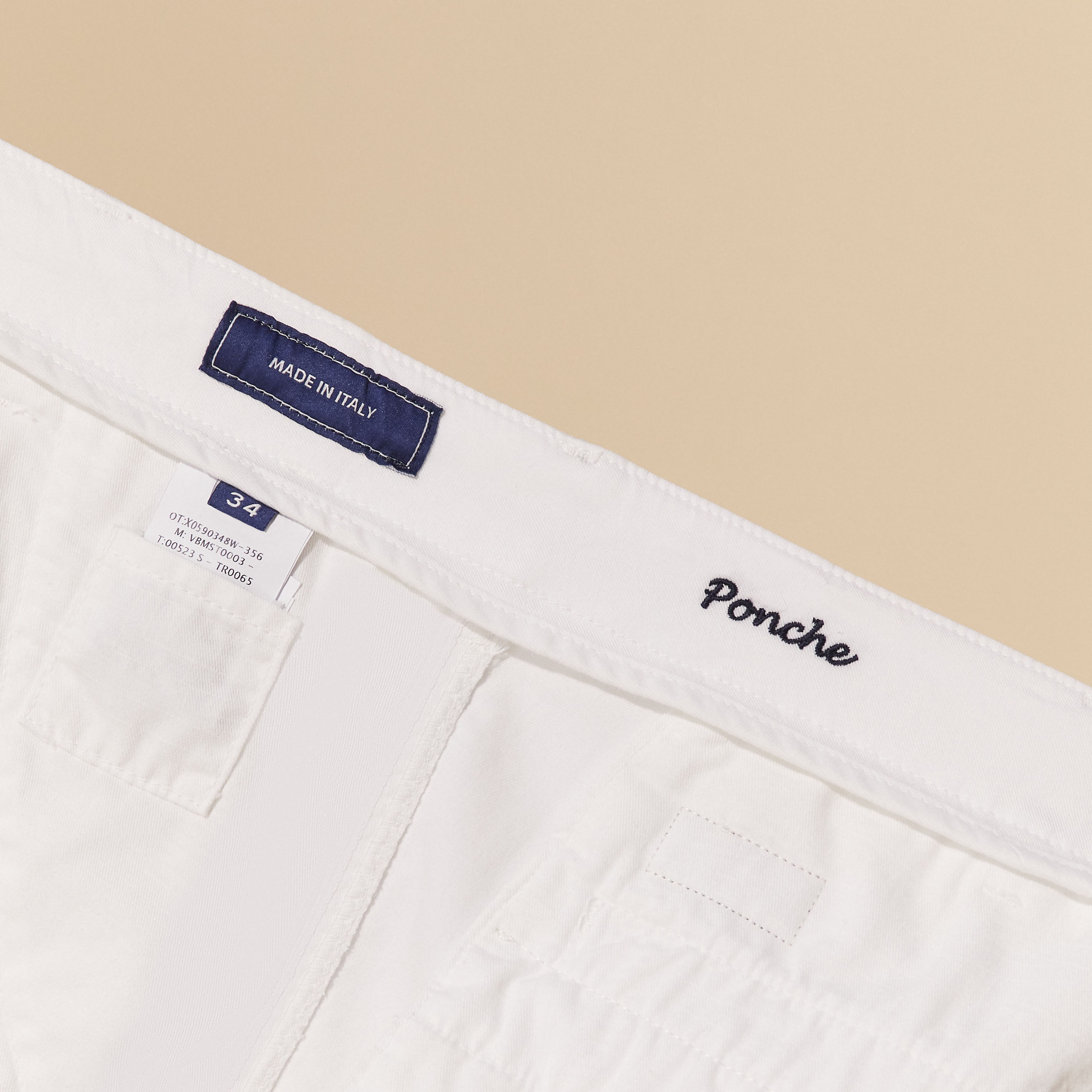 Bermuda en coton et tencel homme uni