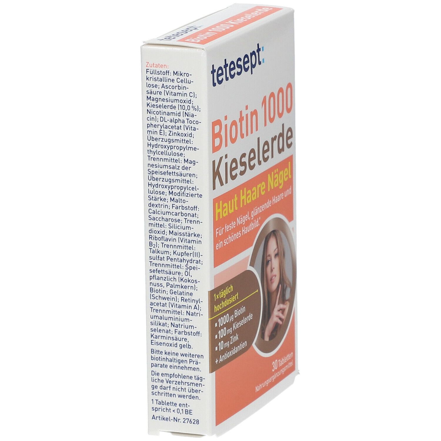 tetesept® Biotin 1000 Kieselerde