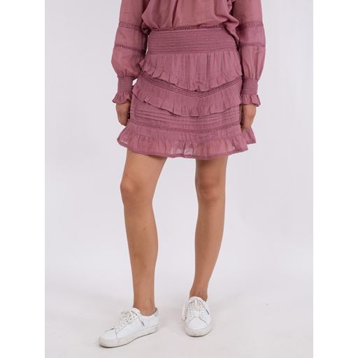 Neo Noir Donna S Voile Nederdel, Evening Rose, 40