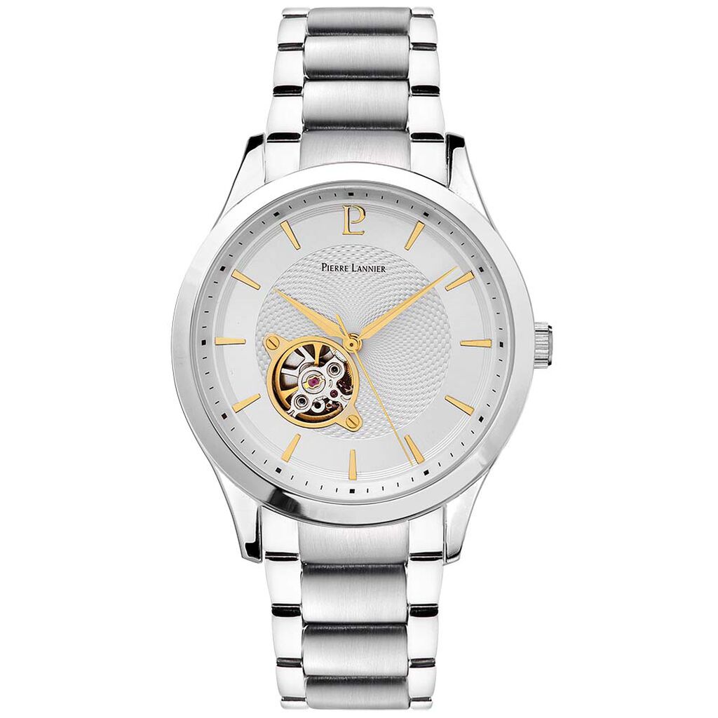 Montre Pierre Lannier Fleuret Argenté