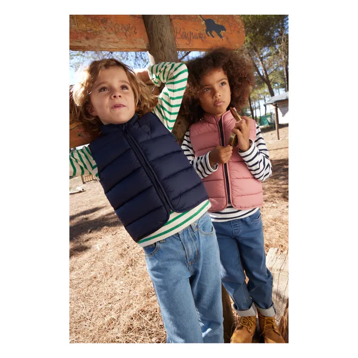Petit Bateau Doudoune Sans Manche Maximus | Rose