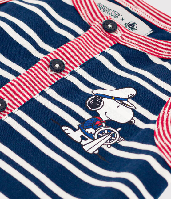 Combinaison Petit Bateau X Snoopy en jersey léger bébé