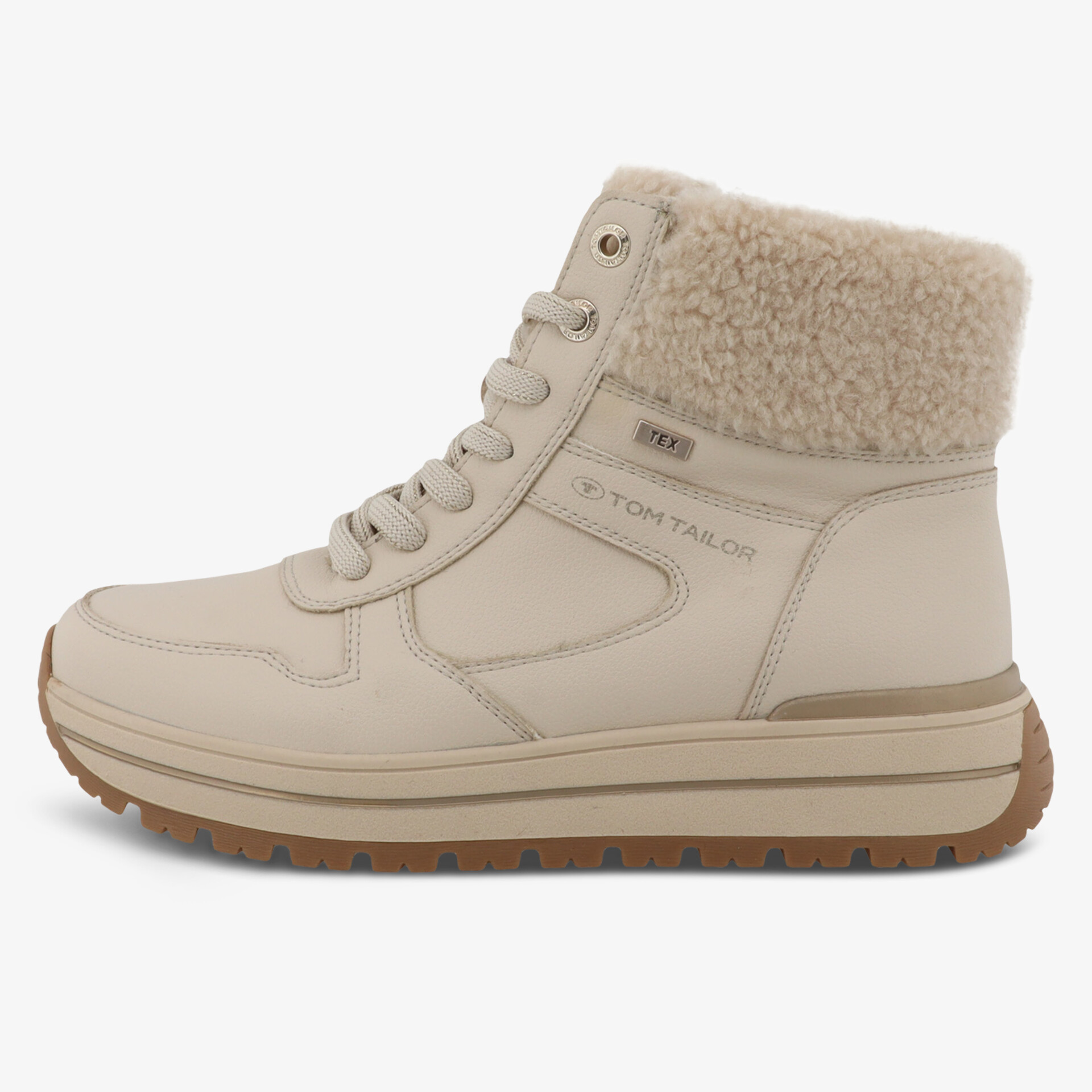 TOM TAILOR Damen Winter Boots beige