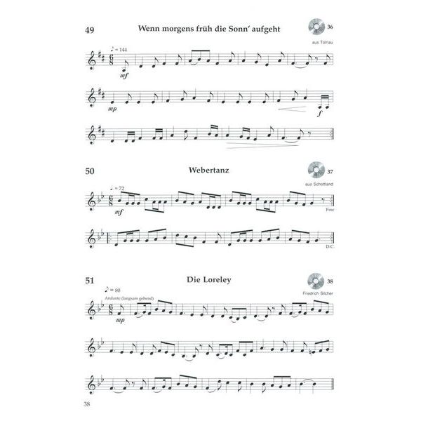 Weinberger Musikverlag Die Trompeterfibel 2